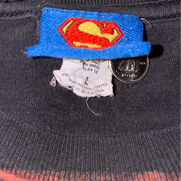 Y2K Superman Cutoff T-Shirt - Picture 4 of 5